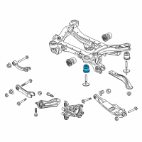 OEM 2015 Chrysler 200 ISOLATOR-Cradle Diagram - 68206804AB