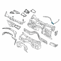 OEM 2017 BMW 330i GT xDrive Left Engine Hood Sealing Diagram - 51-76-7-293-713