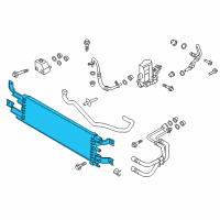 OEM Ford C-Max Oil Cooler Diagram - DM5Z-7A095-A