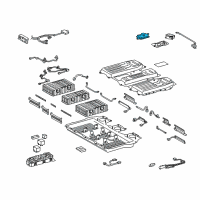 OEM Toyota Highlander Sensor Diagram - 89892-48030