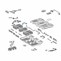 OEM 2011 Toyota Highlander Vent Hose Diagram - 28885-20030