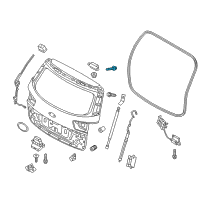 OEM Hyundai Veloster Bolt Diagram - 79152-2P000