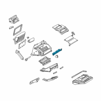 OEM 2001 Pontiac Sunfire Valve Asm, Floor Air Diagram - 52481266