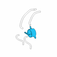 OEM 2016 Toyota RAV4 Oil Cooler Diagram - 33493-42090