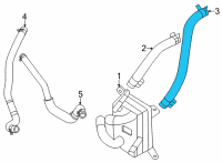 OEM Kia Hose Assy-Oil Cooler Diagram - 254253D100