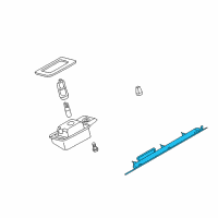 OEM 2016 Infiniti QX50 Lamp Assembly-Stop, High Mounting Diagram - 26590-1BA0A