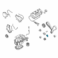 OEM 2001 Dodge Stratus Sensor-CRANKSHAFT Angle Sensing Diagram - MD184901