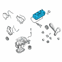 OEM 2003 Chrysler Sebring CVR Pkg-Cylinder Head Diagram - MD355052