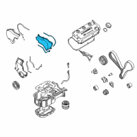 OEM 2001 Dodge Stratus Cover-Timing Belt Diagram - MD376390