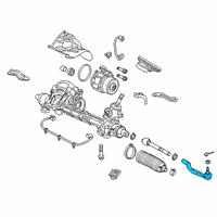 OEM 2020 Honda Insight End Complete, Tie Rod Diagram - 53560-TBA-A01