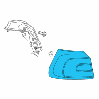 OEM 2018 Jeep Cherokee Lamp-Tail Diagram - 68102906AF