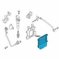 OEM 2015 Kia Sportage Engine Ecm Control Module Diagram - 391072GCC0