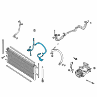 OEM 2017 Ford Fusion Hose & Tube Assembly Diagram - HG9Z-19972-B