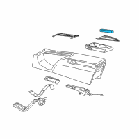 OEM Chrysler CUPHOLDER-Console Mounted Diagram - ZC59XZAAA