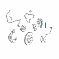 OEM 2010 BMW 760Li Clip Diagram - 34-11-6-784-185