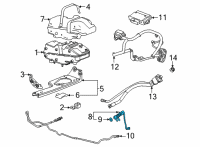 OEM 2022 GMC Sierra 2500 HD Injector Diagram - 12696018