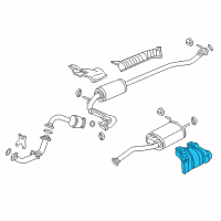 OEM 2018 Honda HR-V Plate Diagram - 74605-T7A-000