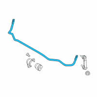 OEM 2011 BMW 528i Stabilizer, Rear Diagram - 33-55-6-789-871