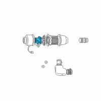 OEM 2000 Ford F-150 Air Mass Sensor Diagram - XL3Z-12B579-BBRM