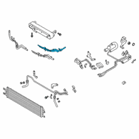 OEM 2022 Ford Police Interceptor Utility Hose & Tube Assembly Diagram - L1MZ-7F120-B