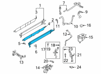 OEM Ford F-150 RADIATOR ASY Diagram - ML3Z-8005-D