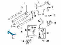 OEM 2022 Ford F-150 HOSE - WATER Diagram - ML3Z-8N029-C