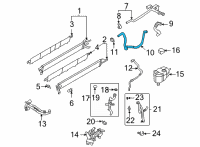 OEM 2022 Ford F-150 HOSE ASY Diagram - ML3Z-8260-F