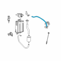 OEM 2007 Dodge Durango Hose-PURGE Diagram - 52855488AA