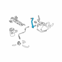 OEM Toyota Sienna Hose, Air Diagram - 17346-20040