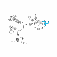 OEM Toyota Hose, Fuel Diagram - 77259-45010