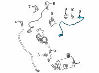 OEM BMW X7 Oxygen Sensor Diagram - 11-78-8-657-235
