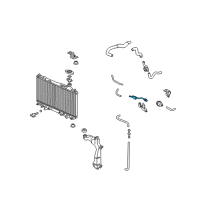 OEM 2003 Honda Civic Pipe, Filter (ATf) Diagram - 25210-PZA-000