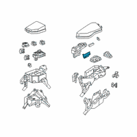 OEM 2022 Toyota Camry Fuse Holder Diagram - 82620-33130