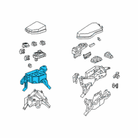 OEM 2022 Toyota Venza Fuse & Relay Box Diagram - 82740-42120