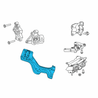 OEM Ram 1500 Classic Bracket-Engine Mount Diagram - 68159779AE