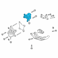 OEM Ford Explorer Side Mount Diagram - L1MZ-6038-M