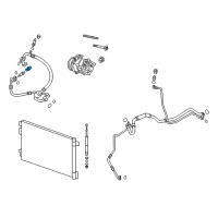 OEM Buick Sensor Diagram - 23457452