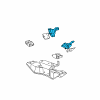 OEM 2001 Ford Mustang Front Mount Diagram - 2R3Z-6038-AB
