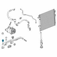 OEM Chevrolet Silverado Pressure Hose Valve Diagram - 84253577