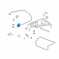 OEM Pontiac Actuator Diagram - 92228108