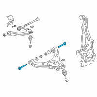 OEM Ford Ranger Lower Control Arm Adjust Bolt Diagram - -W720185-S439