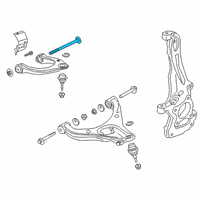 OEM 2020 Ford Ranger Upper Control Arm Mount Bolt Diagram - -W719497-S439