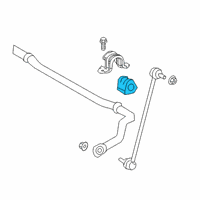 OEM 2020 Lexus UX200 Bush, STABILIZER Diagram - 48815-10121