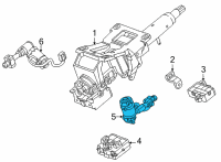 OEM 2022 Cadillac CT4 Power Actuator Diagram - 84228111