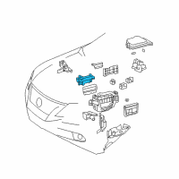 OEM 2013 Toyota Highlander Box Diagram - 82620-48170