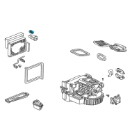 OEM 2005 Honda S2000 Seal, Evaporator (Outer) Diagram - 80287-S2A-003