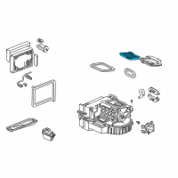 OEM 2004 Honda S2000 Filter Diagram - 79831-S2A-013