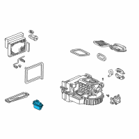 OEM 2003 Honda S2000 Transistor Assembly Diagram - 79330-S2A-003