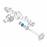 OEM Chevrolet Tracker Axle Seal Diagram - 30023667