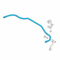 OEM 2015 Nissan Rogue Stabilizer-Rear Diagram - 56230-4BA1B